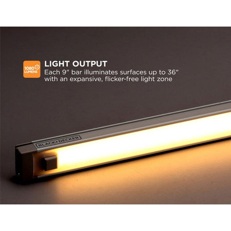 BLACK+DECKER LED Under Cabinet Lighting Kit - Alternate-Image5