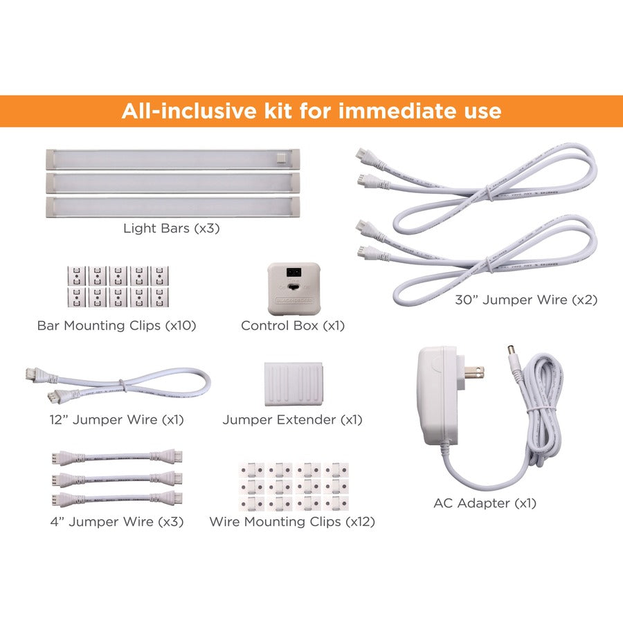 BLACK+DECKER LED Under Cabinet Lighting Kit - Alternate-Image7