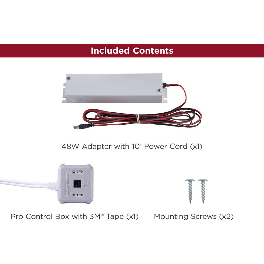 BLACK+DECKER PUSH WIRE UCL Direct Wire Adapter Kit - Alternate-Image5