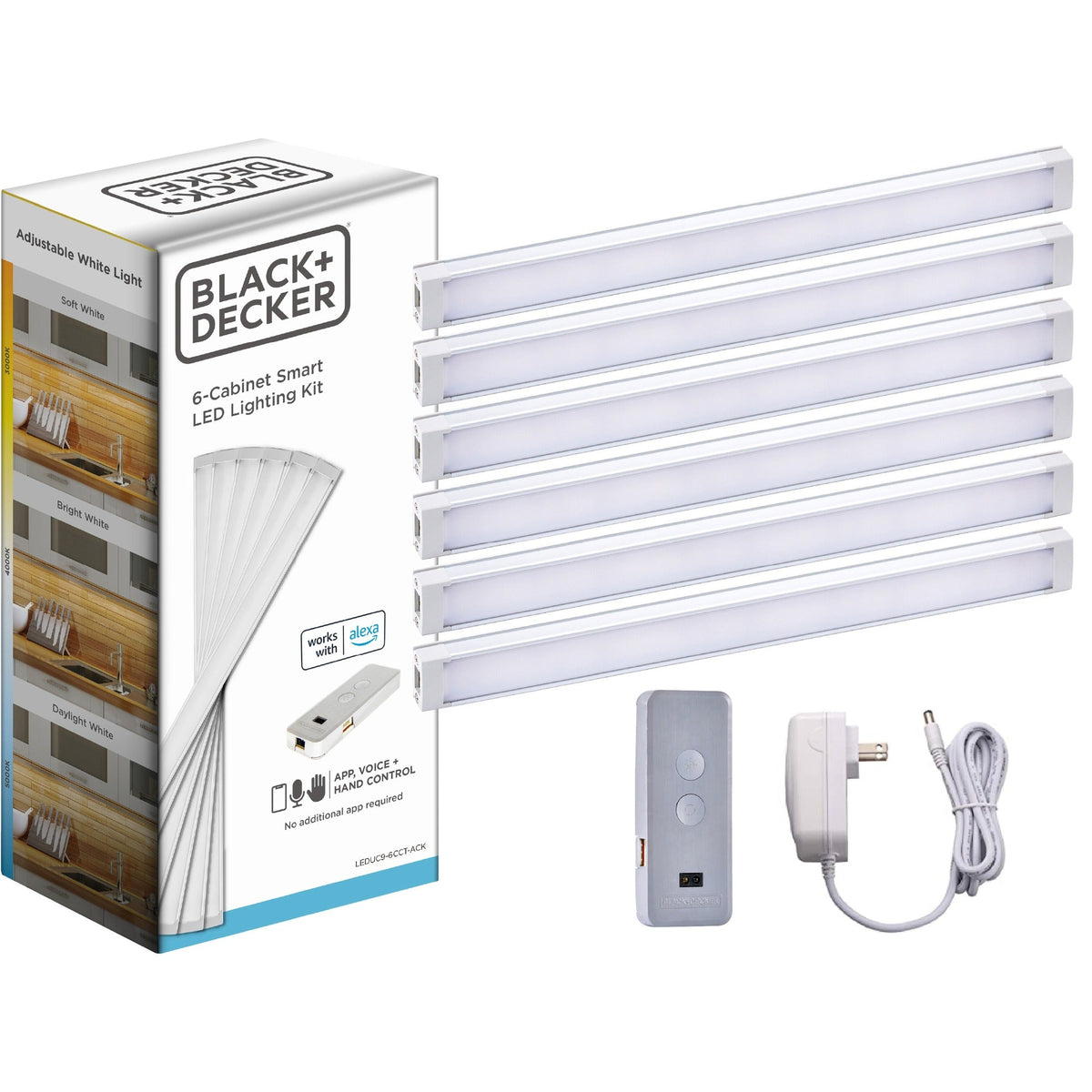 BLACK+DECKER Smart Under Cabinet Lighting Kit - 2000