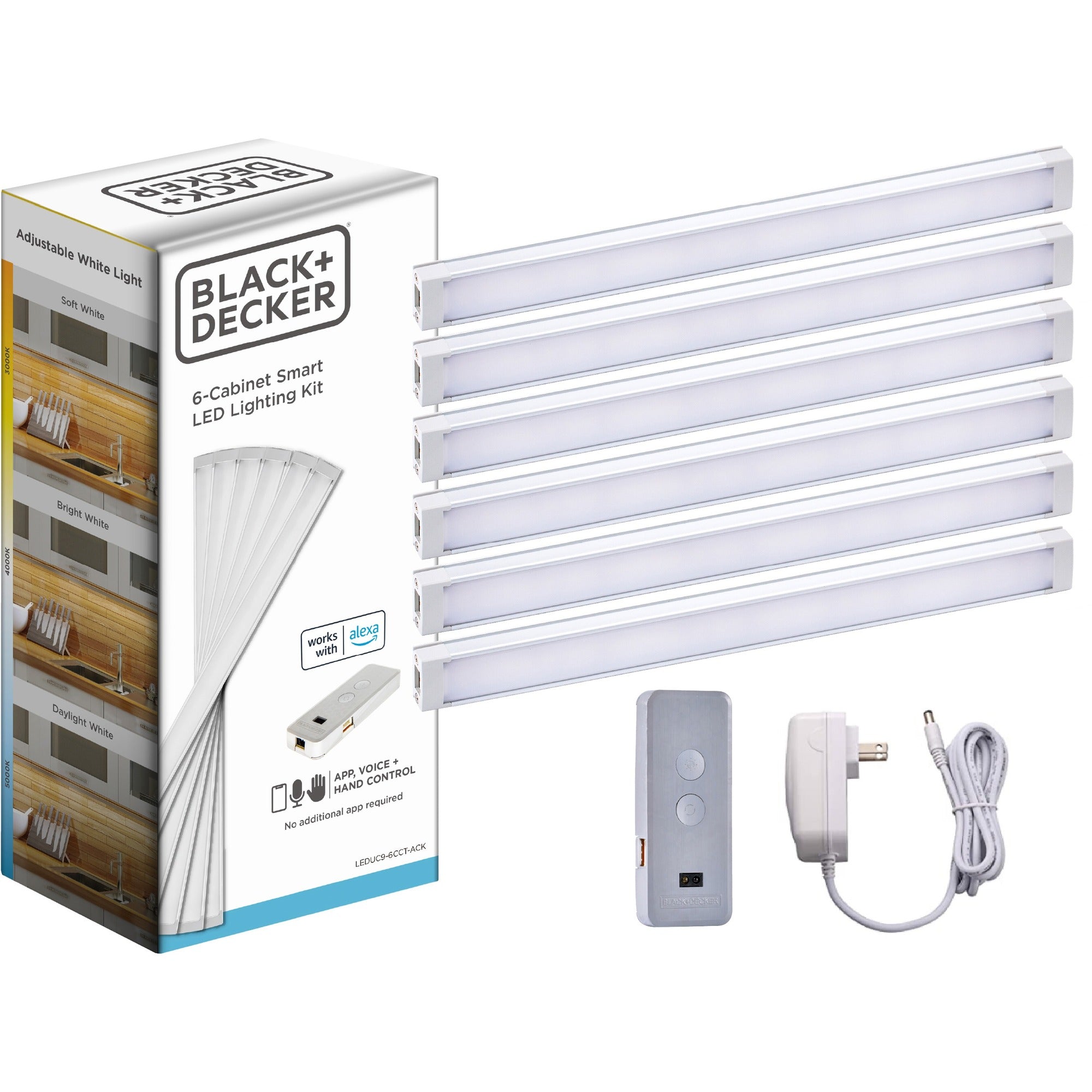 BLACK+DECKER Smart Under Cabinet Lighting Kit - 2000