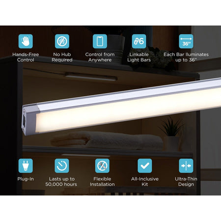 BLACK+DECKER Smart Under Cabinet Lighting Kit - Alternate-Image2