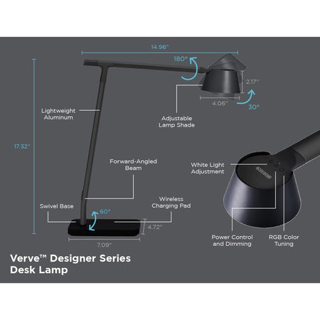 BLACK+DECKER Verve Adjustable LED Desk Lamp - Alternate-Image5