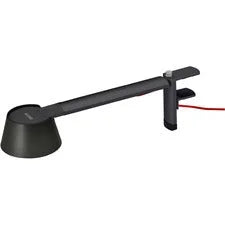 BLACK + DECKER Verve Adjustable LED Desk Lamp - Bulb - Dimmable Brightness Clock Durable Swivel Base Color Changing