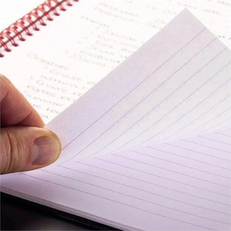 Black n’ Red Casebound Notebook 3-Pack: Premium Quality Matte Cover Bleed Resistant - Notebooks