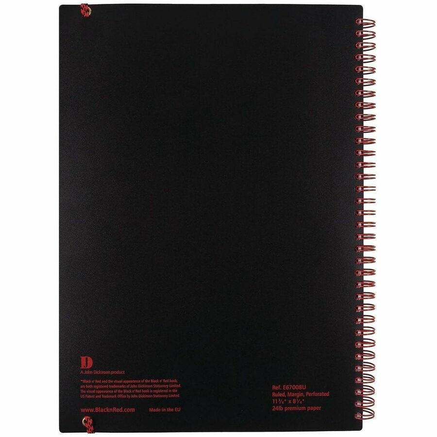 ACCO Soft Cover Business Notebook - Rear