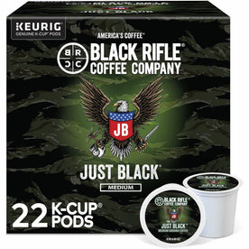 Black Rifle Just Coffee K-Cup Pods - Medium Roast - Kosher - 22 Count