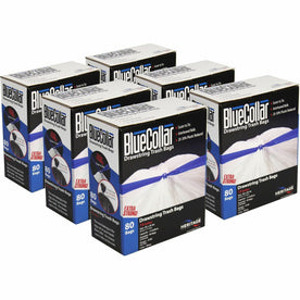 BlueCollar 13-Gallon Drawstring Trash Bags - Strong and Reliable Garbage - & Liners