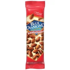 BlueDiamond Smokehouse Almonds: BBQ Flavor - 1.50 oz - 12/Box - Snacks
