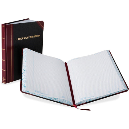 Boorum & Pease Laboratory Record Notebook: 300 Sheets Thread Sewn 10 3/8’’ x 8 1/8’’ - Acid-free Water Proof - Notebooks