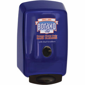 Boraxo Heavy Duty Soap Dispenser - 2-Liter Manual Pump - Durable Blue Design - Skin Care Dispensers & Refills