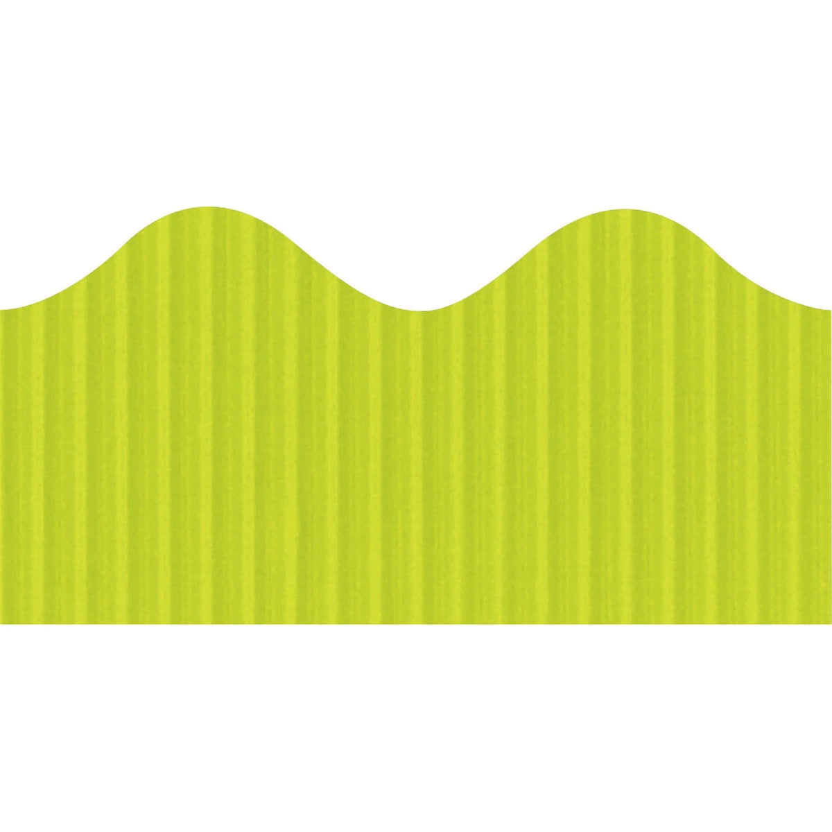 Bordette Decorative Border: Fade-Resistant Lime Roll - Bulletin Board Sets & Trim