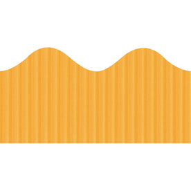 Bordette Decorative Border: Sunset Gold - Fade Resistant - 2.25’’ x 600’’ - Bulletin Board Sets & Trim