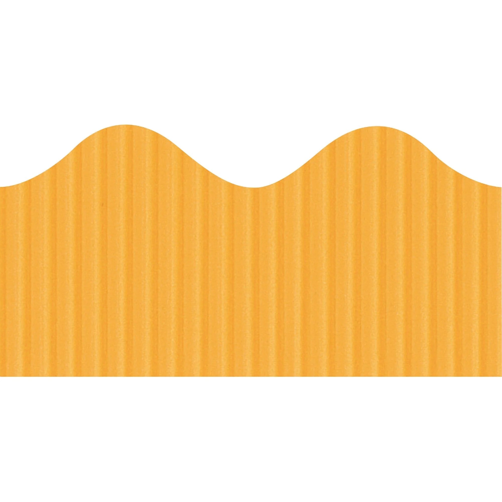 Bordette Decorative Border: Sunset Gold - Fade Resistant - 2.25’’ x 600’’ - Bulletin Board Sets & Trim
