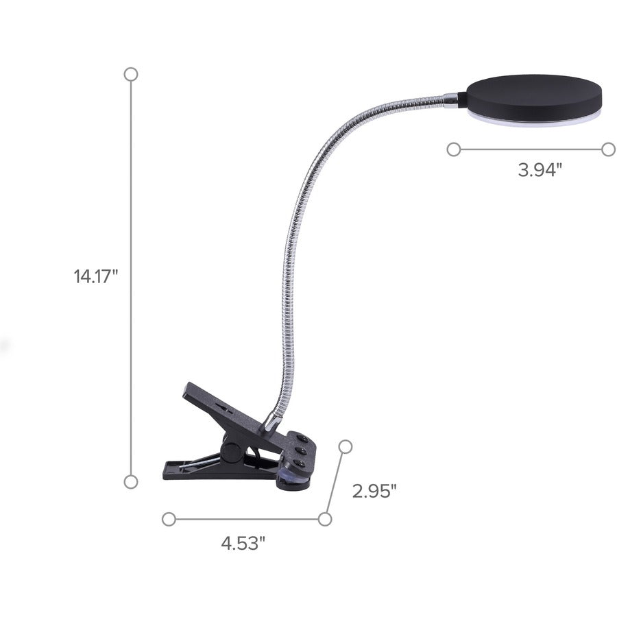 Bostitch Adjustable Clamp Desk Lamp, Black - Alternate-Image5