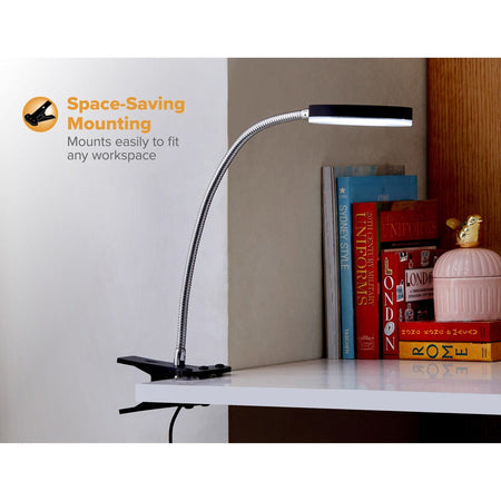 Bostitch Adjustable Clamp Desk Lamp, Black - Alternate-Image2