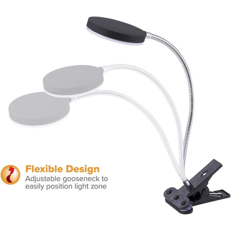 Bostitch Adjustable Clamp Desk Lamp, Black - Alternate-Image3