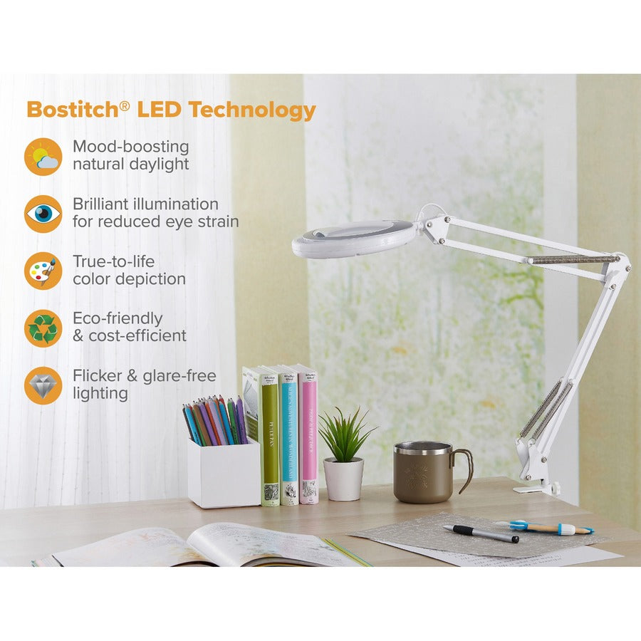 Bostitch Clamp-On Magnifying Lamp - Alternate-Image3