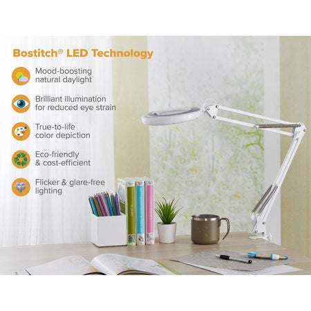 Bostitch Clamp-On Magnifying Lamp - Alternate-Image3