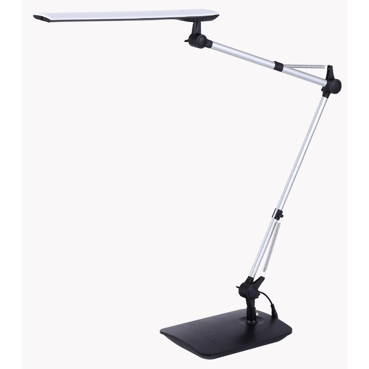 Bostitch Dual Swing Arm Desk Lamp, Black - 2000