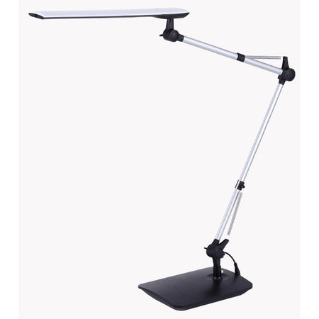 Bostitch Dual Swing Arm Desk Lamp, Black - 2000