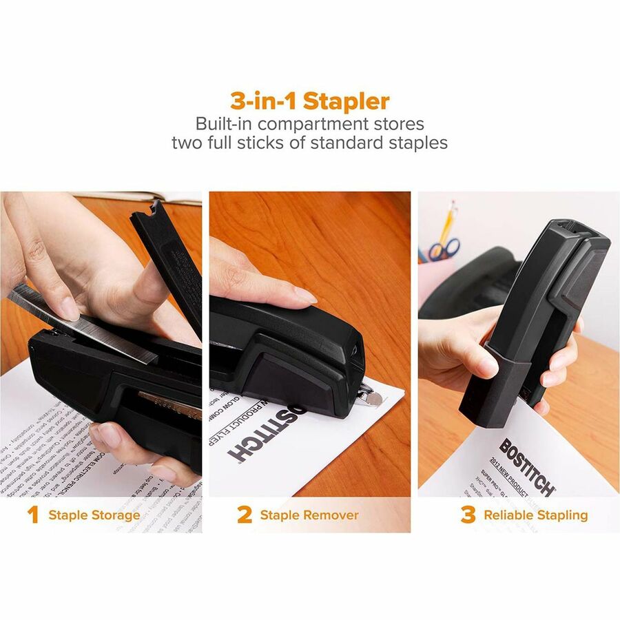 Bostitch Epic Antimicrobial Office Stapler - Rear