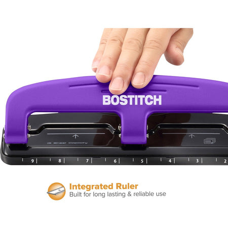 Bostitch EZ Squeeze™ 12 Three-Hole Punch - Front
