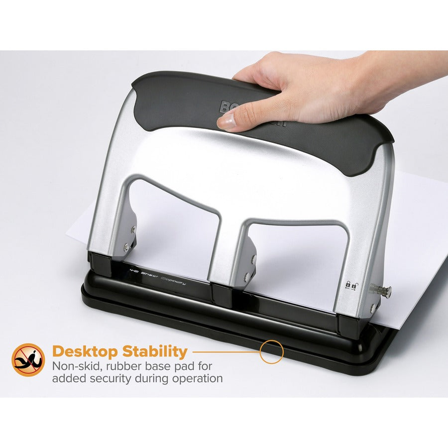 Bostitch EZ Squeeze 40-sheet 3-Hole Punch - Left