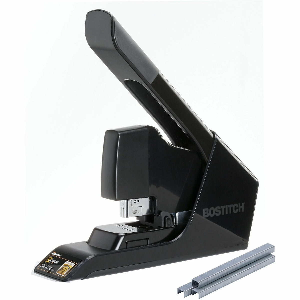 Bostitch EZ Squeeze Heavy Duty Stapler: Staples 130 Sheets - Holds 210 - Staplers