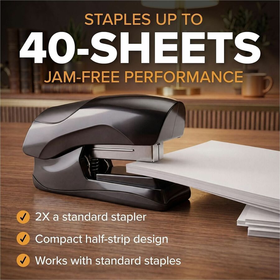 Bostitch Half Strip Flat Clinch Stapler - Alternate-Image2