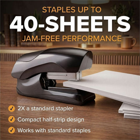 Bostitch Half Strip Flat Clinch Stapler - Alternate-Image2