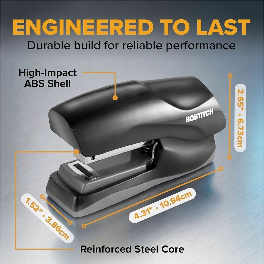 Bostitch Half Strip Flat Clinch Stapler - Alternate-Image3