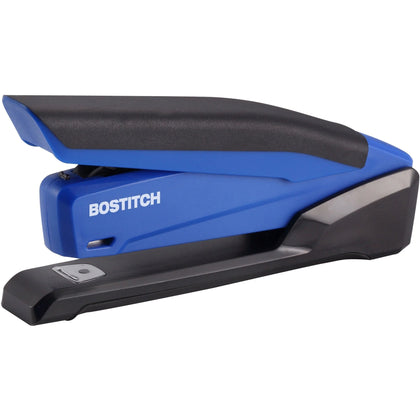 Bostitch InPower Antimicrobial Desktop Stapler - Staples 20 Sheets - Blue - Staplers