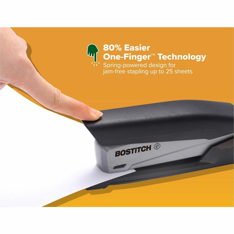 Bostitch InPower Spring-Powered Antimicrobial Desktop Stapler - Alternate-Image1