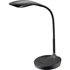 Bostitch Konnect Gooseneck LED Desk Lamp - Bulb - Adjustable Brightness Touch Sensitive Control Panel Dimmable