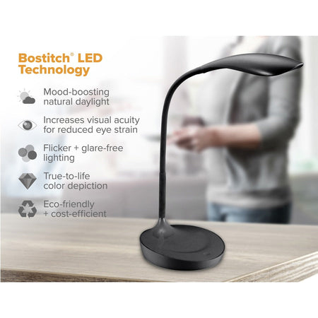 Bostitch Konnect Gooseneck LED Desk Lamp - Alternate-Image6