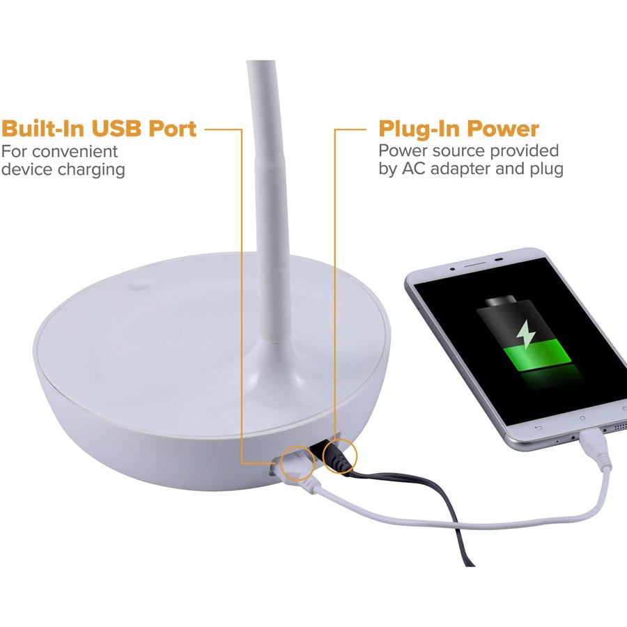 Bostitch Konnect Gooseneck LED Desk Lamp - Alternate-Image6