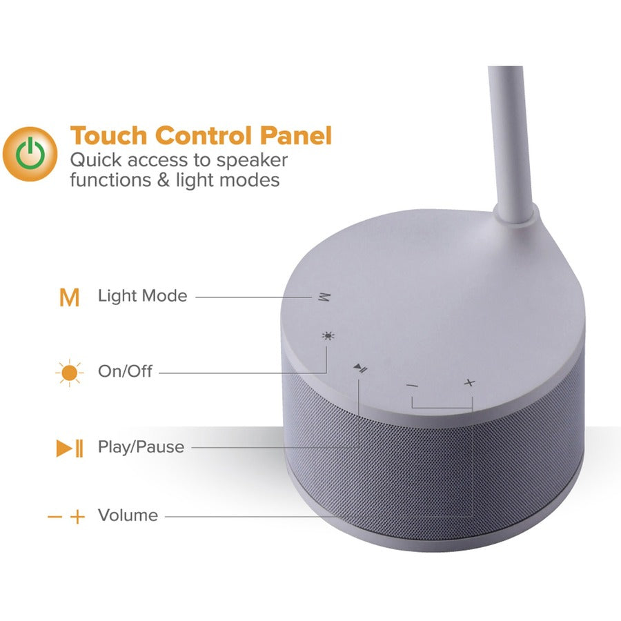 Bostitch LED Bluetooth USB Speaker Lamp - Alternate-Image2