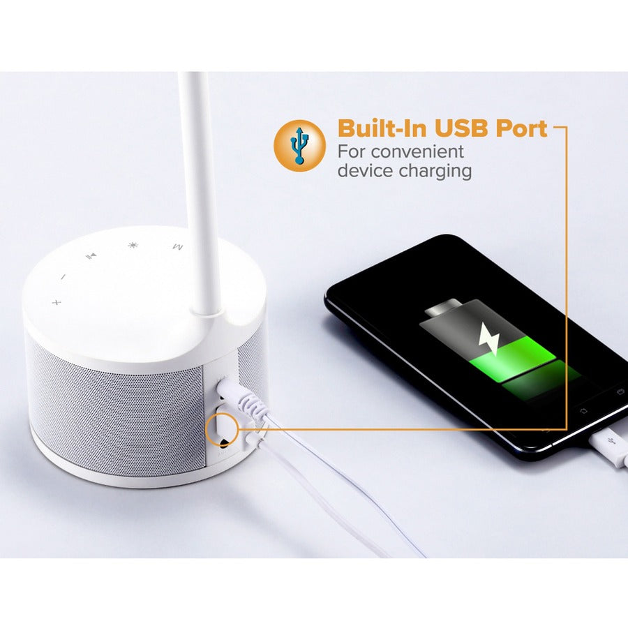 Bostitch LED Bluetooth USB Speaker Lamp - Alternate-Image1