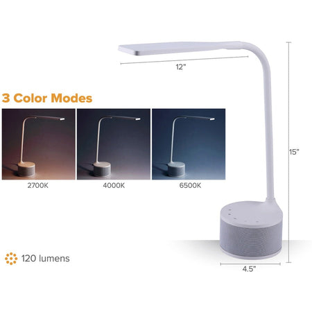 Bostitch LED Bluetooth USB Speaker Lamp - Alternate-Image7
