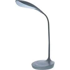 Bostitch Luna LED Desk Lamp - 25.8’’ Height - 4.50 W Bulb - Dimmable USB Charging Gooseneck - 480 lm Lumens - Silicone