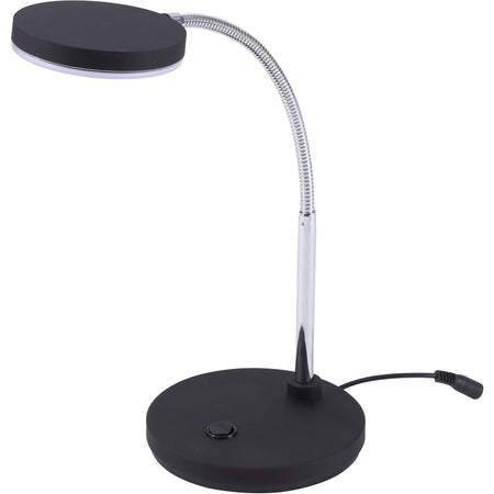 Bostitch Metal Gooseneck Desk Lamp, Black - 2000