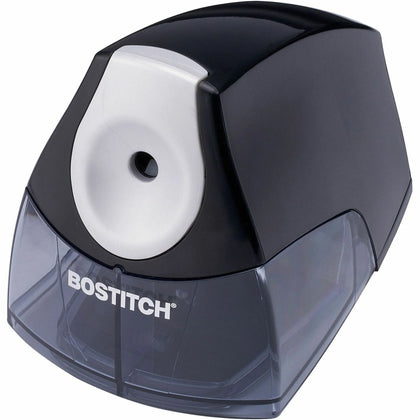 Bostitch Personal Electric Pencil Sharpener: Desktop Helical Sharpener - Black/Silver - Sharpeners