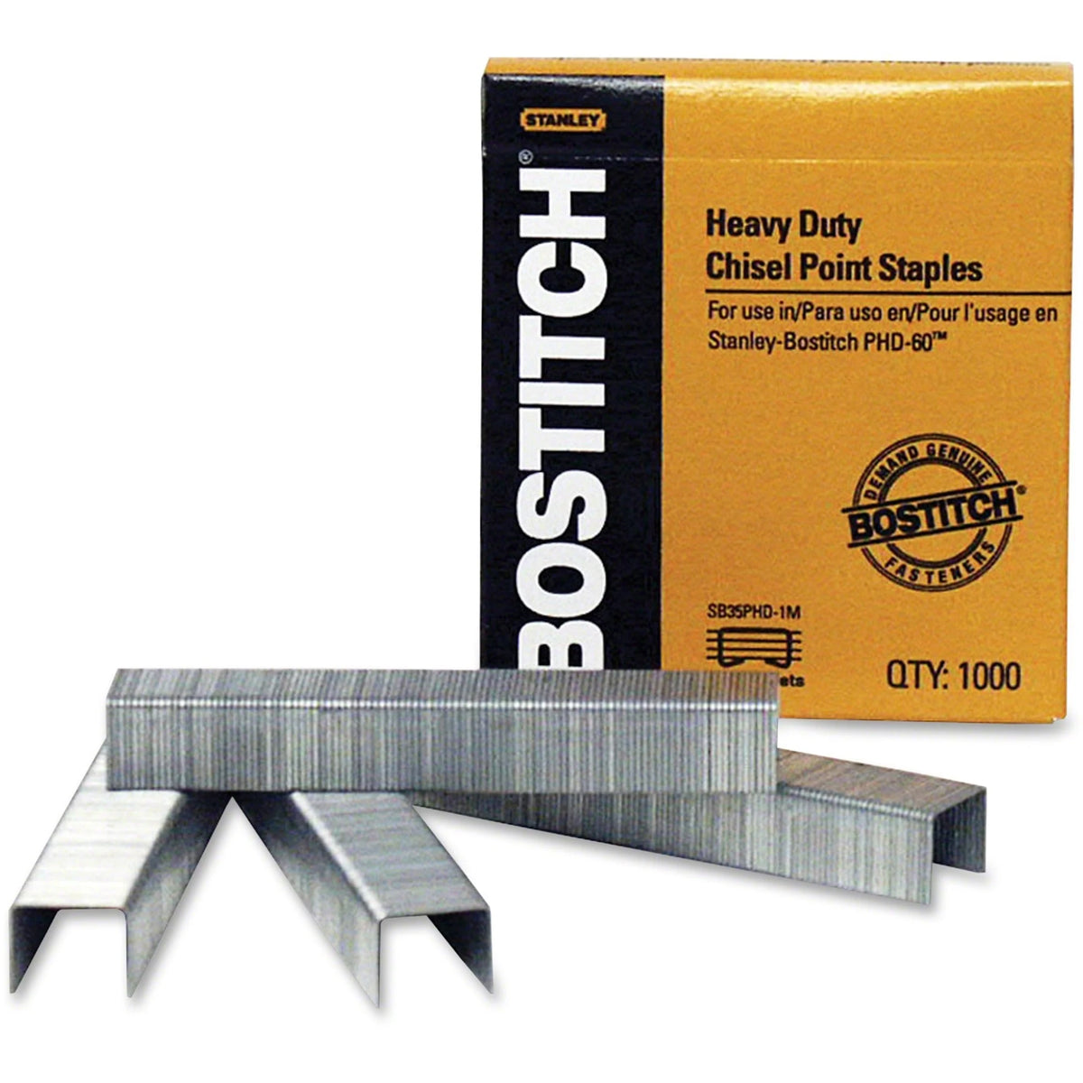 Bostitch PHD-60 Heavy Duty Staples: Premium Chisel Point for 60 Sheets - Staplers