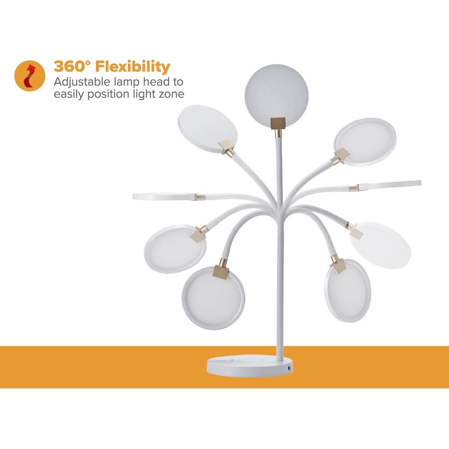 Bostitch Qi Wireless Charging LED Desk Lamp White - Alternate-Image5