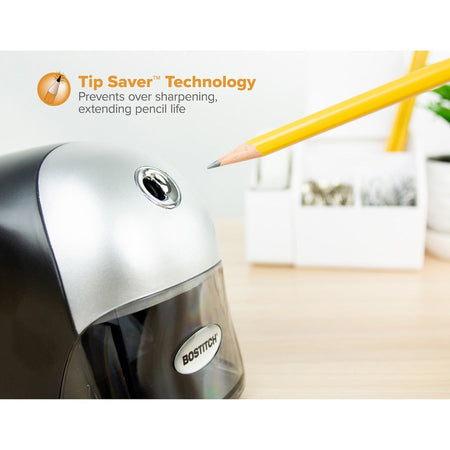 Bostitch QuietSharp Executive Electric Pencil Sharpener - Right