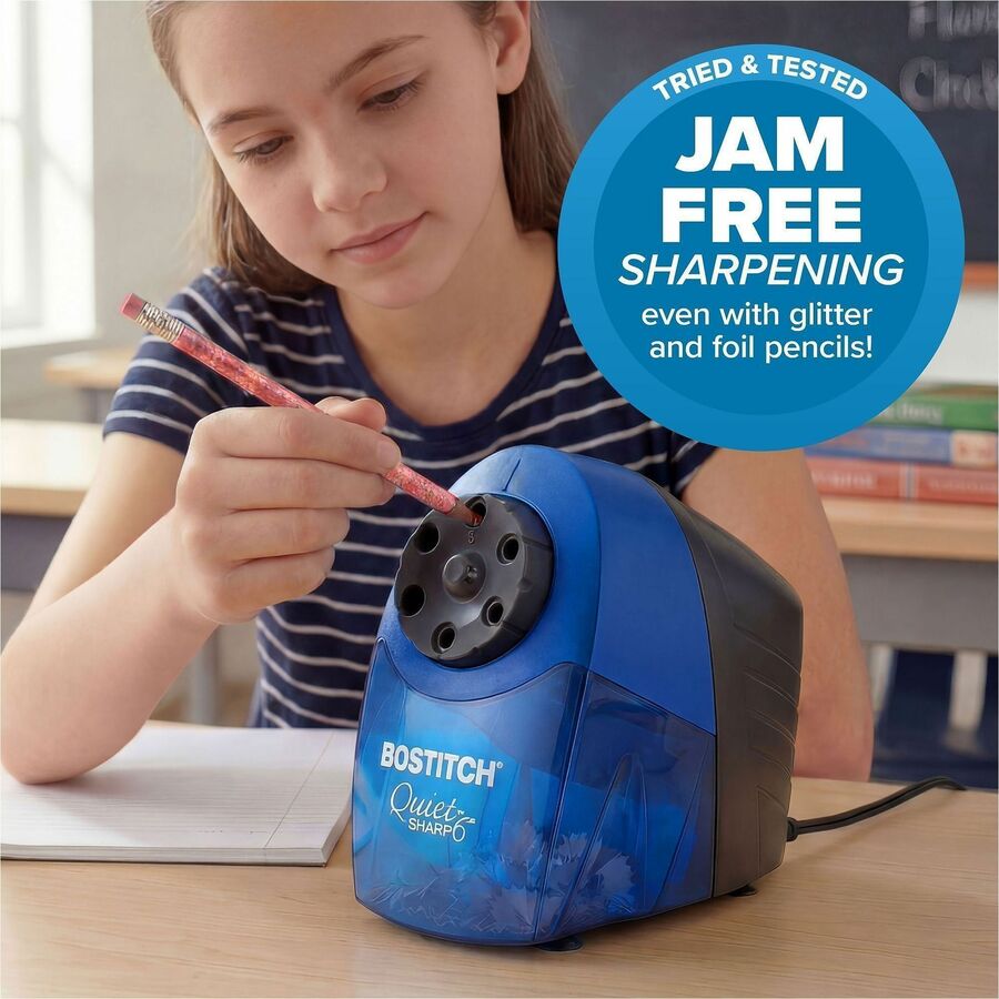 Bostitch QuietSharp Heavy Duty Classroom Electric Pencil Sharpener - Alternate-Image7