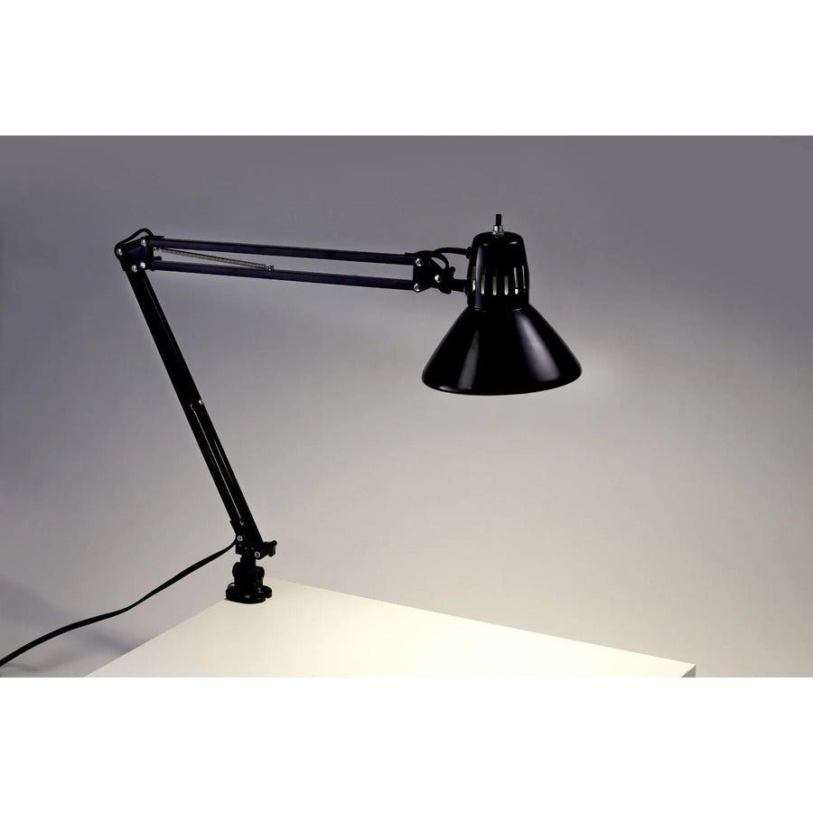 Bostitch Swing Arm Desk Lamp with Clamp, Black - Alternate-Image7