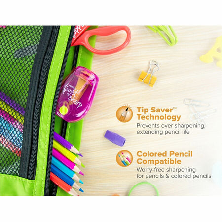 Bostitch Twist-N-Sharp Pencil Sharpener - Left