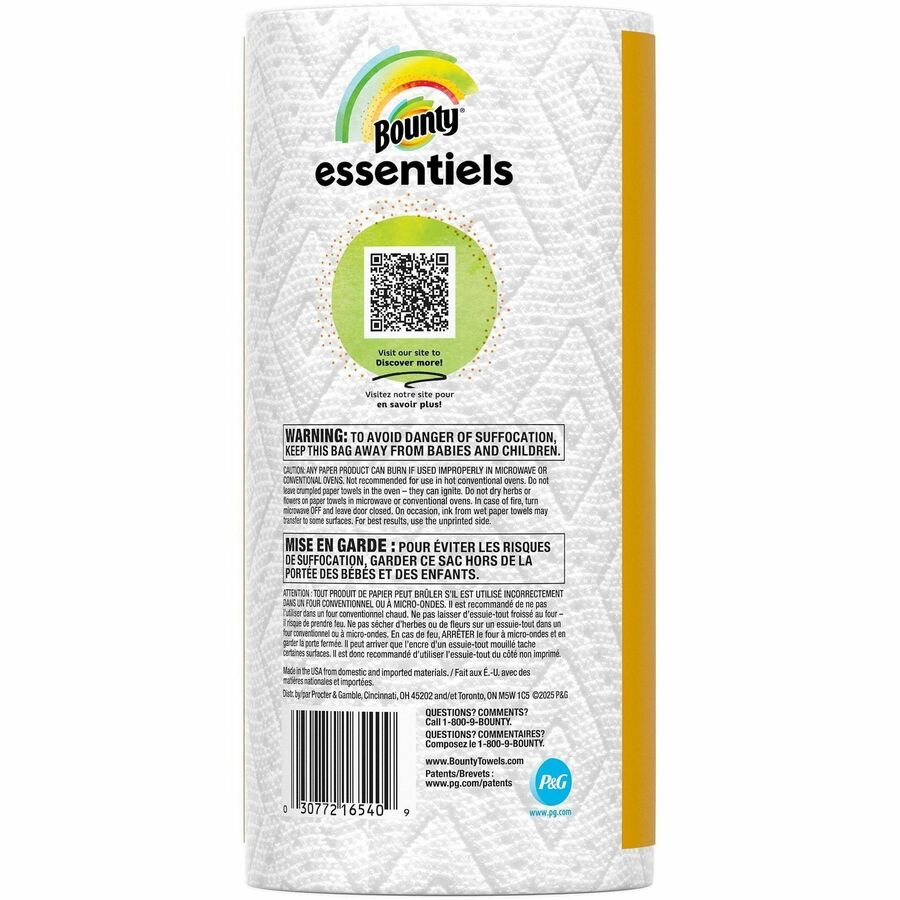 Bounty Essentials Paper Towels - Rear